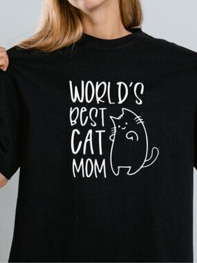 World's Best Cat Mom Shirt, Best Cat Mom Ever Shirt, Cat Mom Shirt